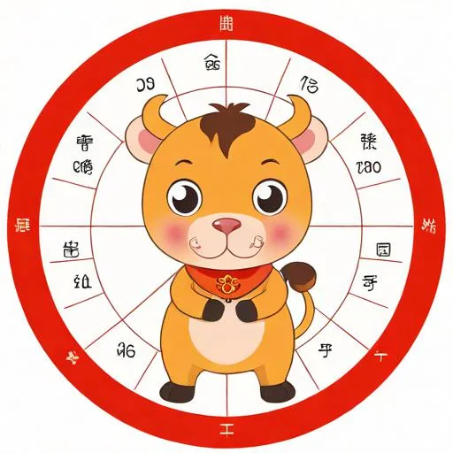 十二生肖顺序表全图简易版图片：生肖属相配对民间说法  第4张