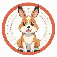 十二生肖的顺序表图片属兔配狗