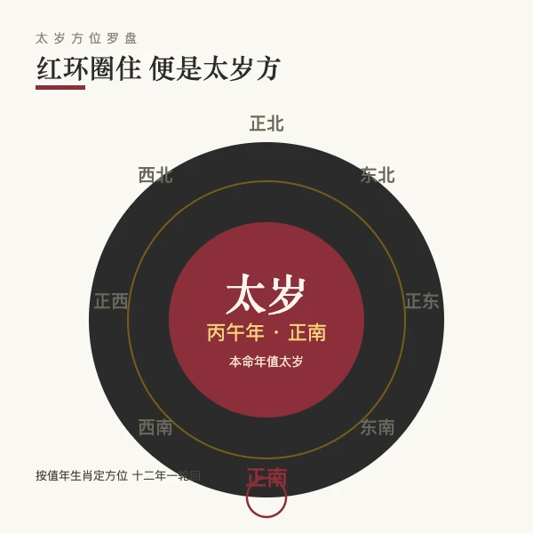 犯太岁生肖四卡示意图